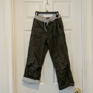 Lined boys pants